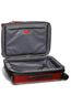 International Expandable 4 Wheel Carry On in Blaze  Red Side View
