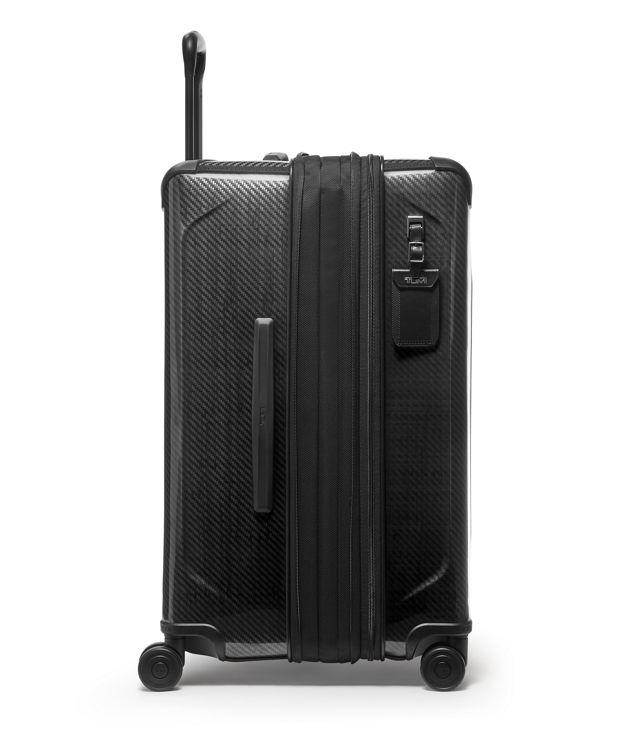 Black  Graphite Short Trip Expandable 4 Wheeled Packing Case