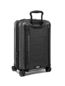 International Front Pocket Expandable 4 Wheeled Carry-On in Black  Graphite Side View