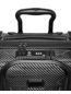 International Front Pocket Expandable 4 Wheeled Carry-On in Black  Graphite Side View