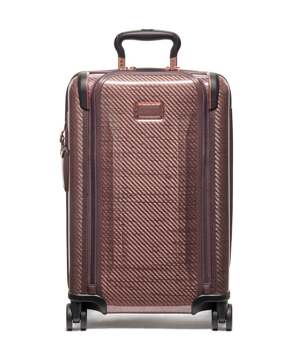 Tumi leather 2025 carry on