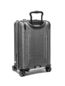 International Front Pocket Expandable 4 Wheeled Carry-On in T-Graphite Side View
