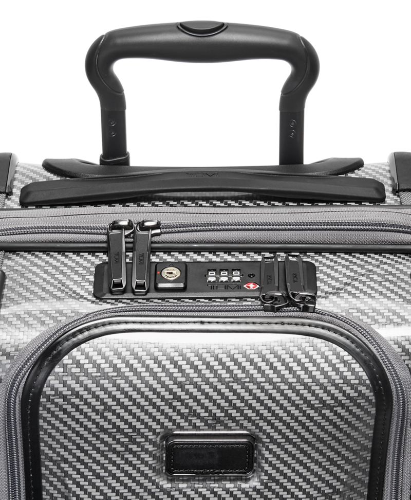 T-石墨國際前袋式可擴展四輪手提旅行箱