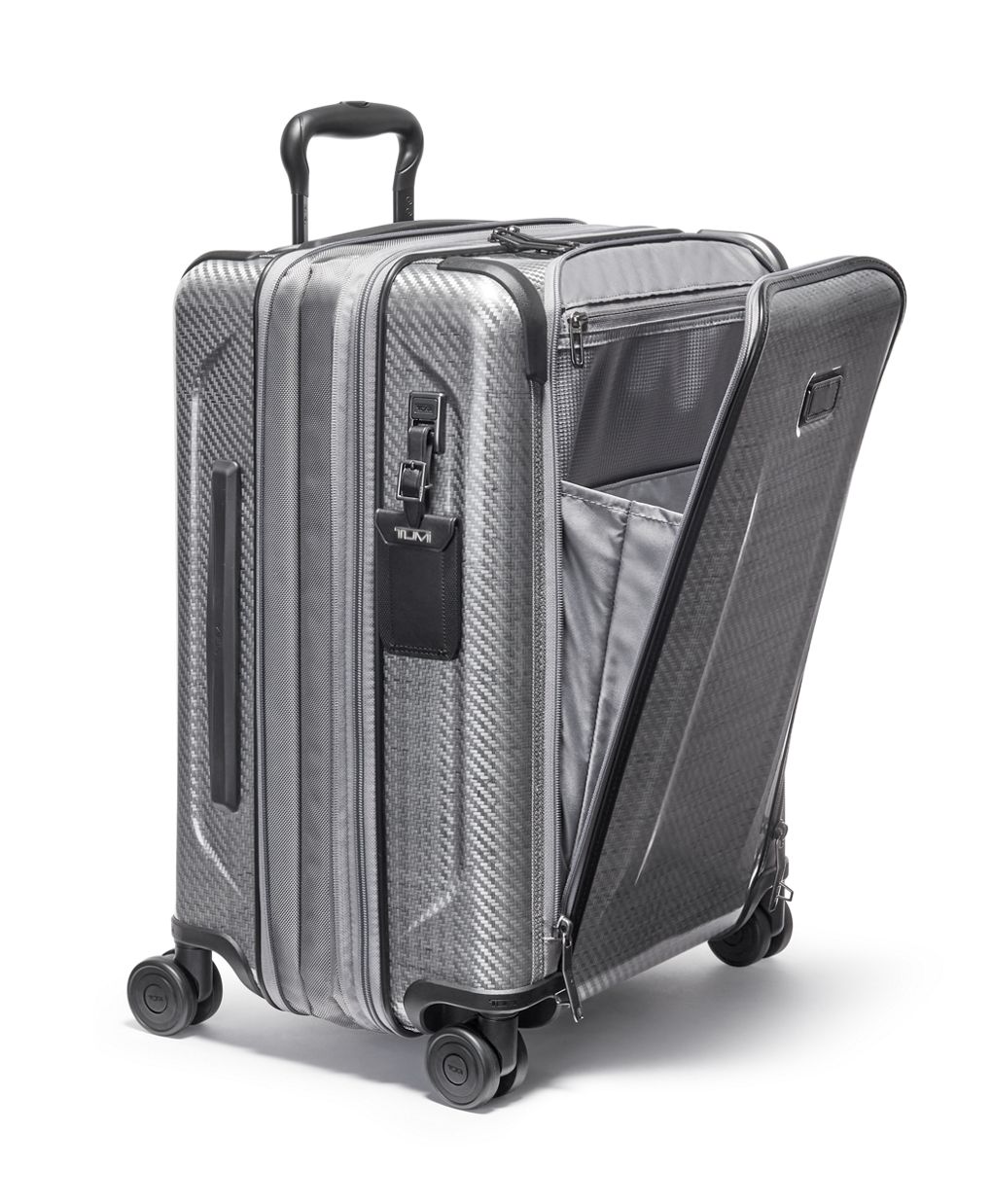 Continental Front Pocket Expandable 4 Wheeled Carry-On