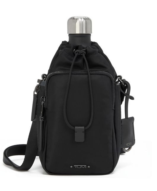 water bottle crossbody in signature canvas