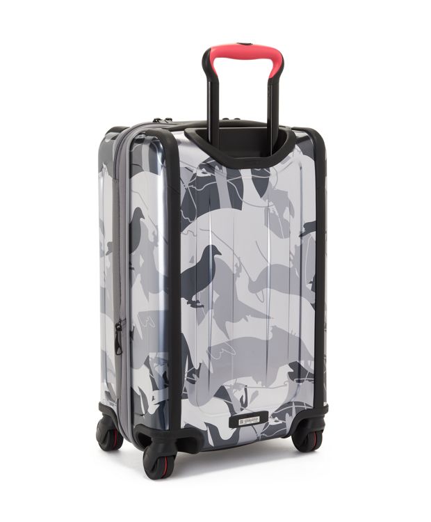Silver International Expandable 4 Wheeled Carry-On