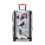 Silver International Expandable 4 Wheeled Carry-On