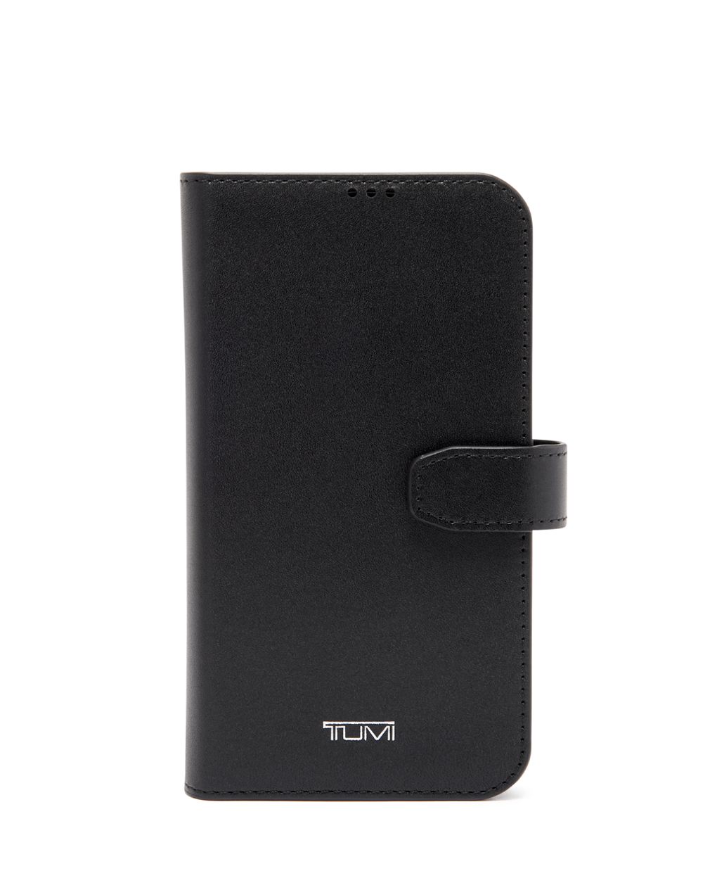 Tumi Black Magnet Wallet Case for Apple iPhone 14 Pro