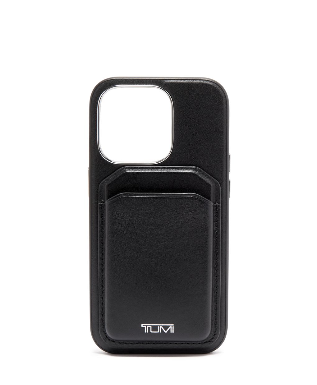 Tumi Black Magnet Wallet Case for Apple iPhone 14 Pro