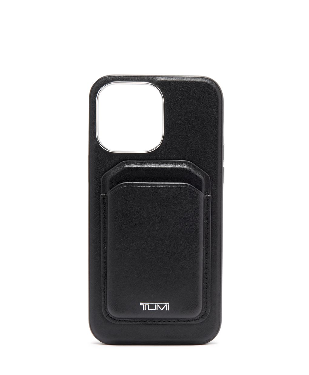 iPhone 14 Pro Max - TUMI - Leather Case with Card Slot - Black