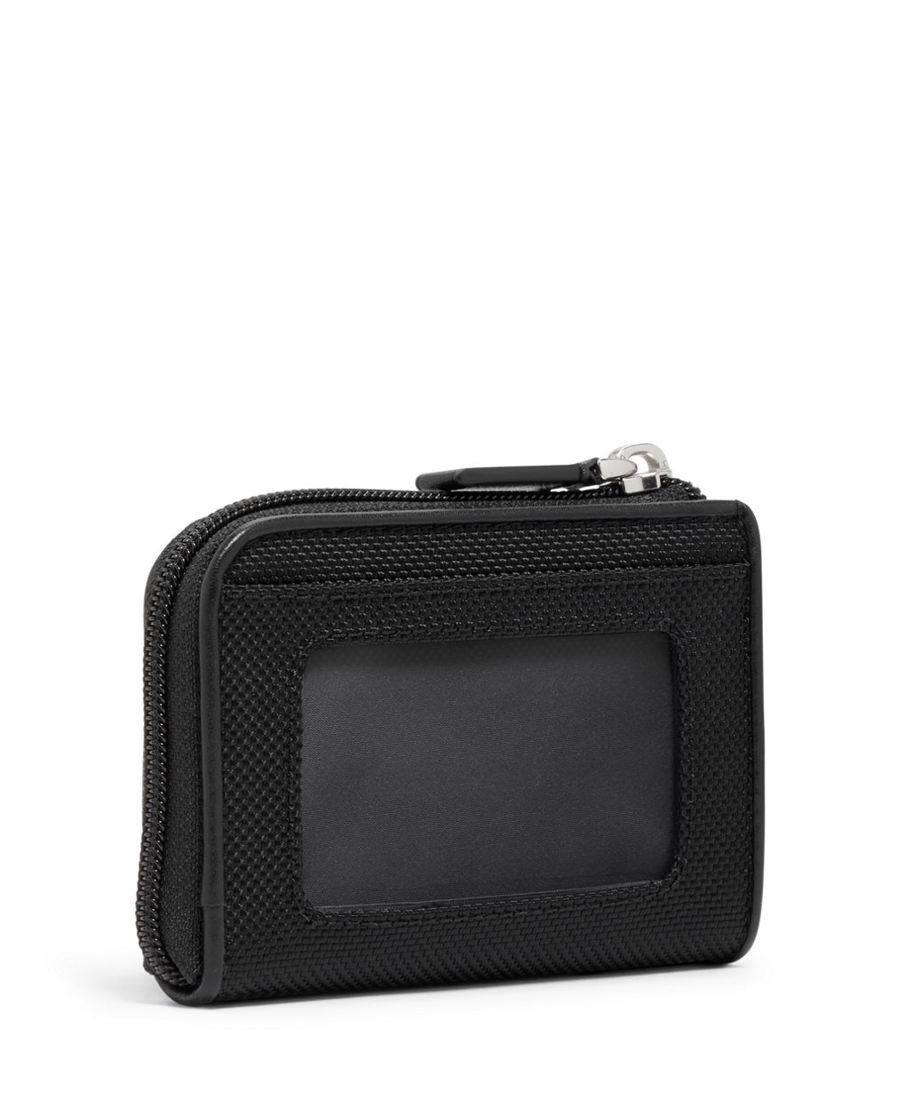 TUMI Belden Zip Card Case In Black/Gunmetal 146562-1041