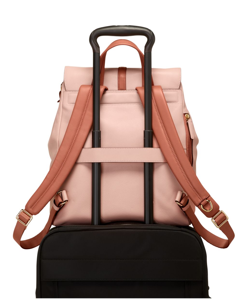 Tumi pink outlet backpack