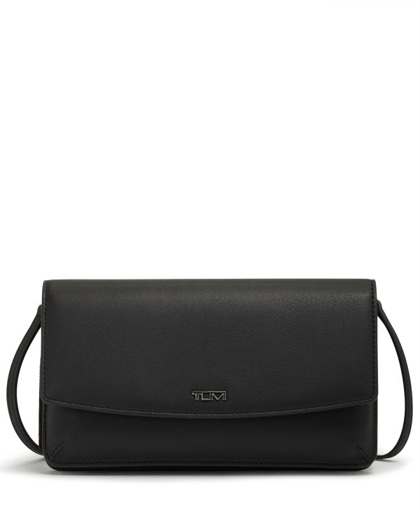 TUMI Belden Leather Wallet Crossbody Bag