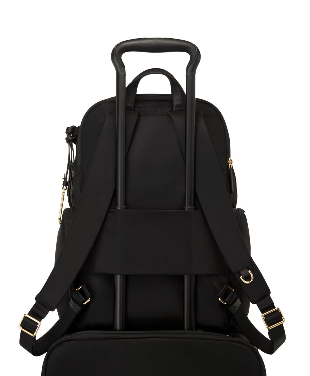 TUMI Voyageur Celina Backpack - Men's & Women's Backpack - Travel Bag -  Black - Gold Hardware - 16.0 X 10.6 X 6.5