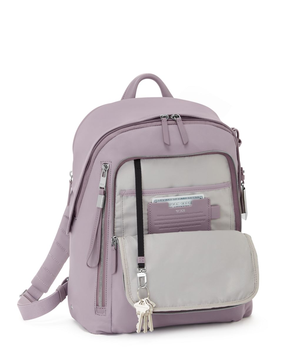 Pink tumi clearance backpack