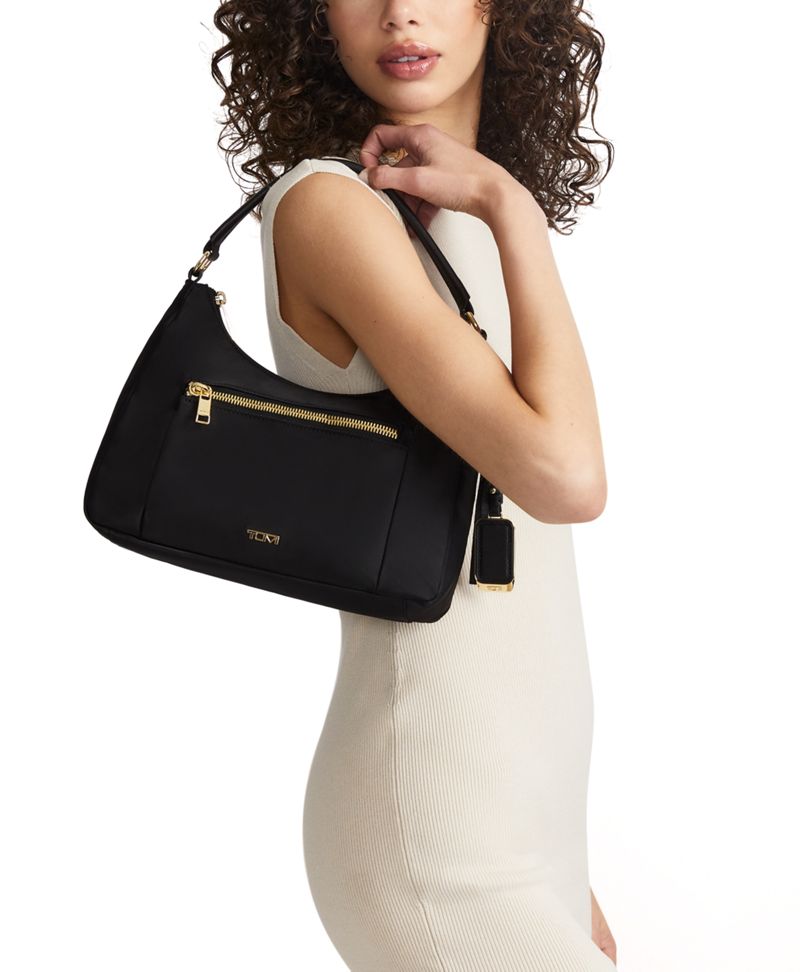 Adelaide Shoulder Bag - Warm Black (NO PERSONALIZATION/ADD NAME SERVICES  AVAILABLE )