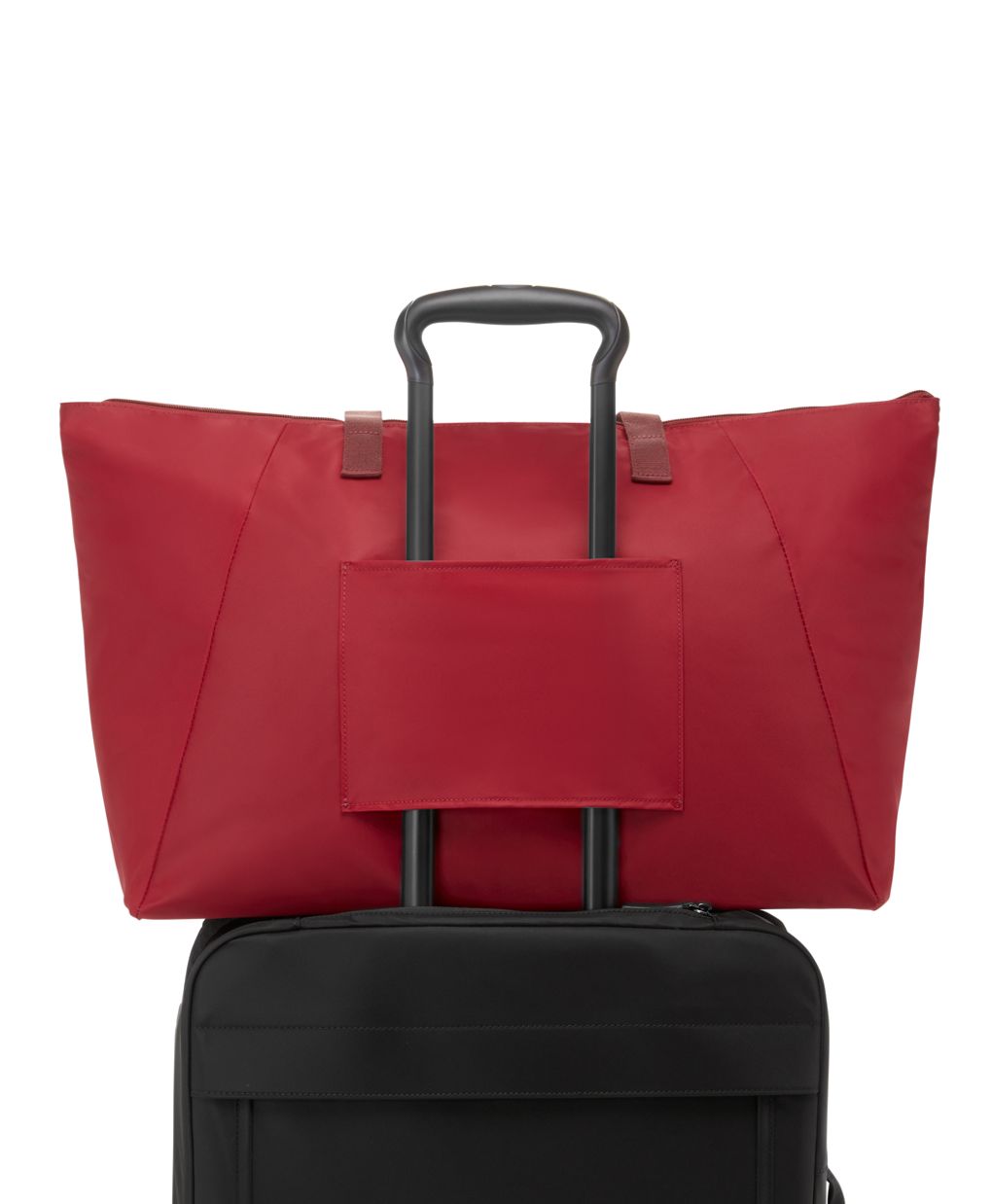 未開封 TUMI JUST IN CASE TOTE BLACK/RED JAL-