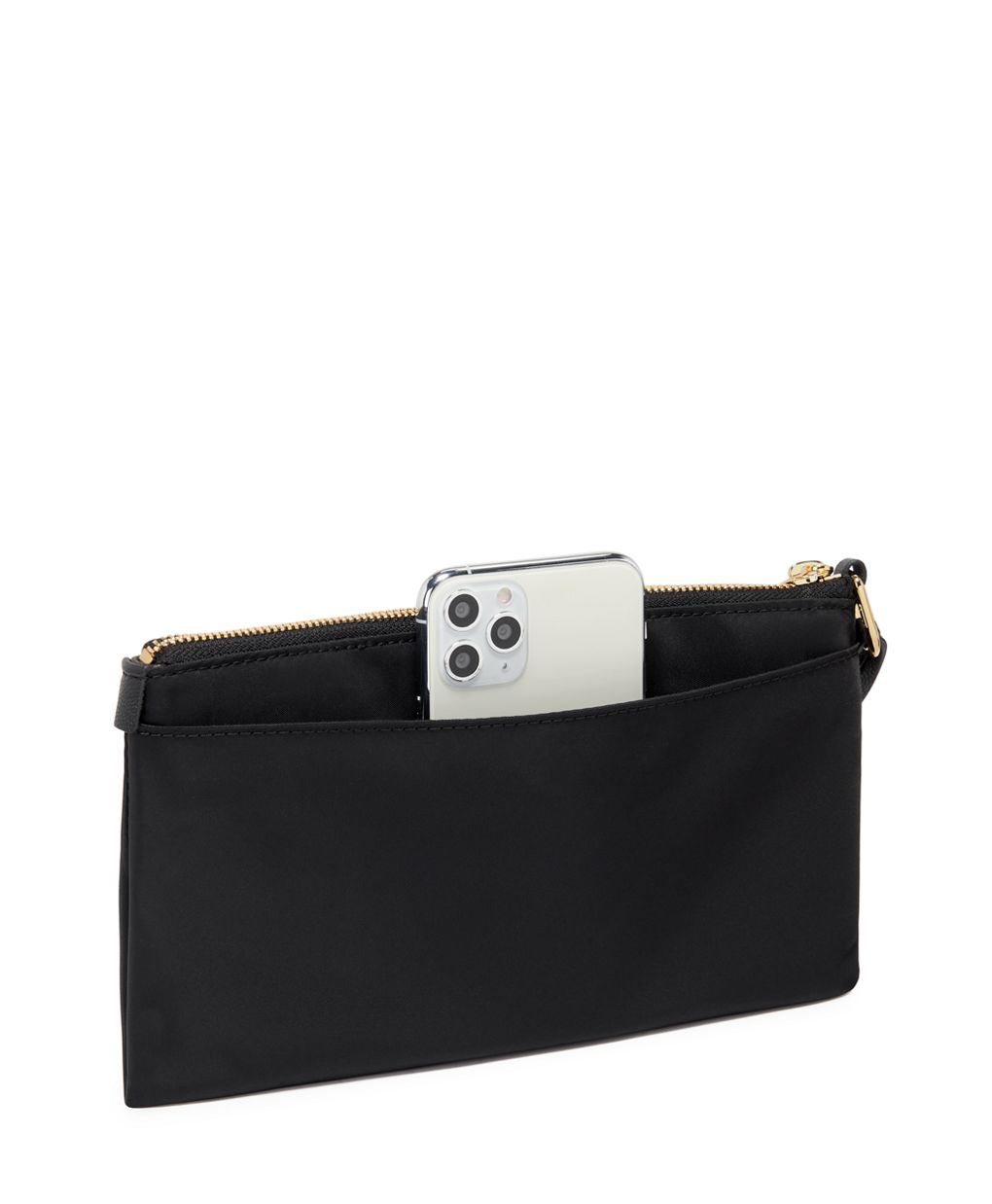 TUMI Tumi+ Charm Pouch In Black/Gold 146597-2693