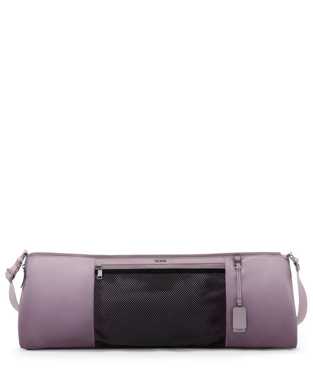 Timbuk2 Scrunchie Yoga Tote Bag Black Canvas, Purple Liner