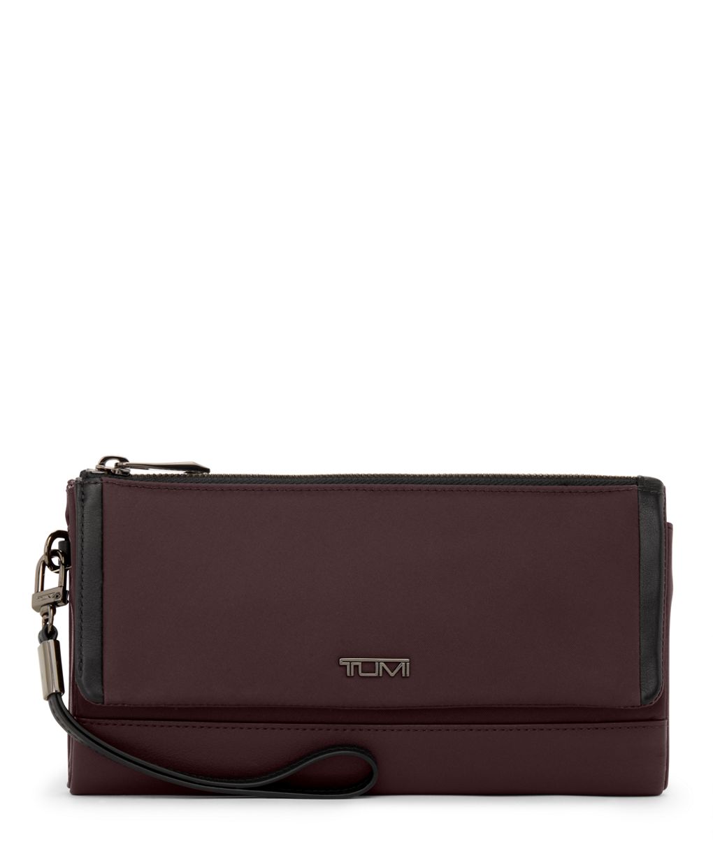 Tumi shop wallet brown