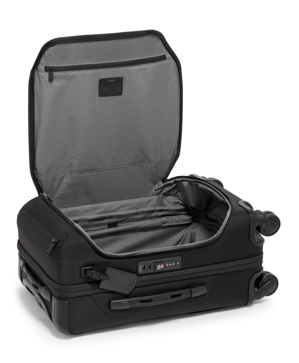 International Front Lid Expandable 4 Wheeled Carry-On