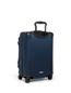 International Front Lid Expandable 4 Wheel Carry On in Navy Side View