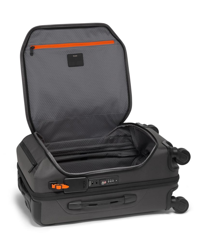 International Front Lid Expandable 4 Wheeled Carry-On