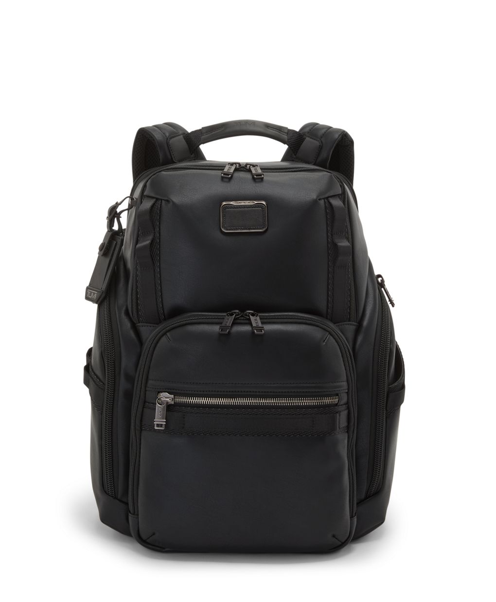 Tumi brown 2025 leather backpack