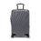 Grey  Textured Expandable 4 Wheeled Carry-On