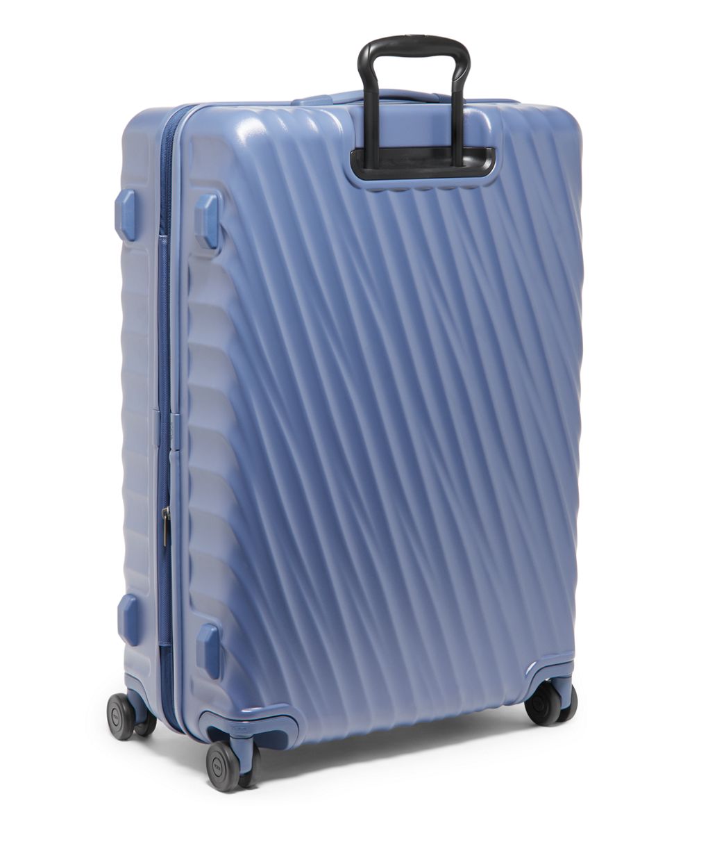 Tumi 19 Degree Extended Trip Expandable 4 Wheeled Packing Case Slate Blue Texture