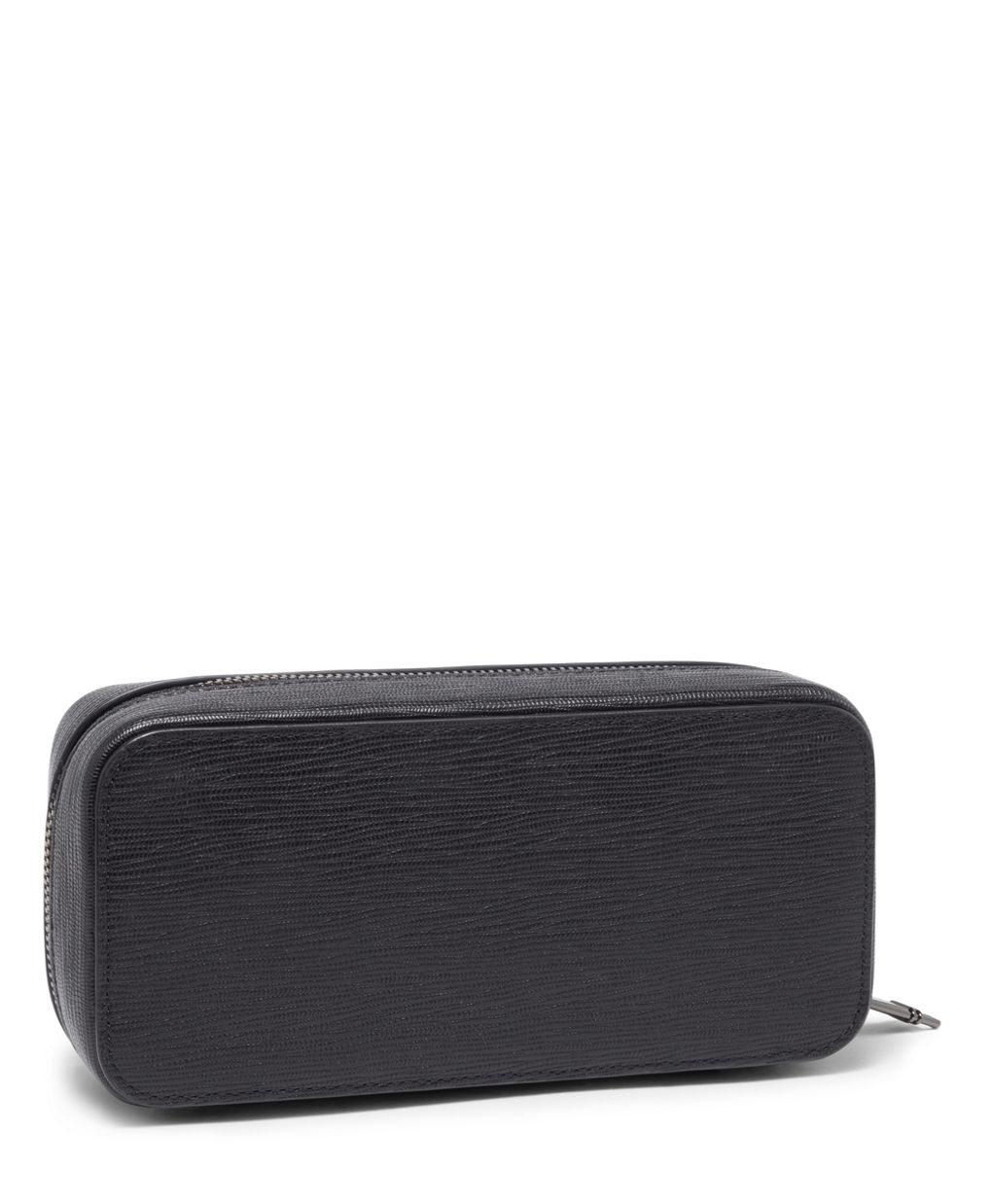  TUMI - Nassau Travel Watch Case - Black Embossed