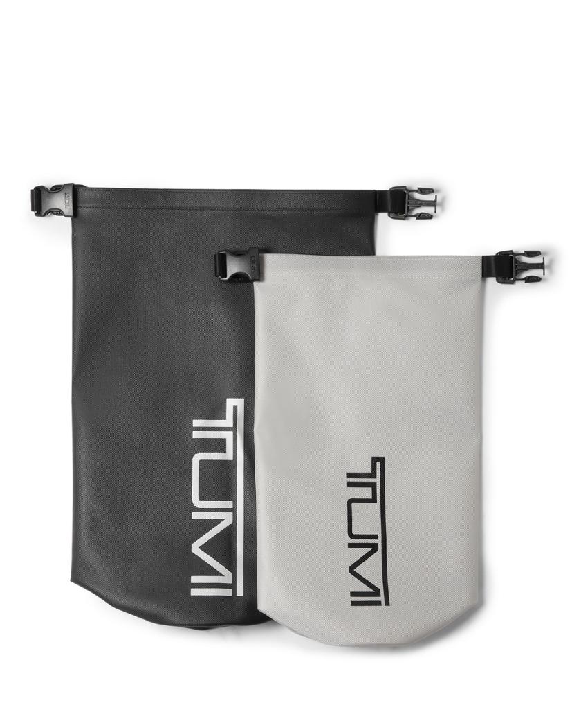 Two Pack Dry Bags Large Black/Small Grey
