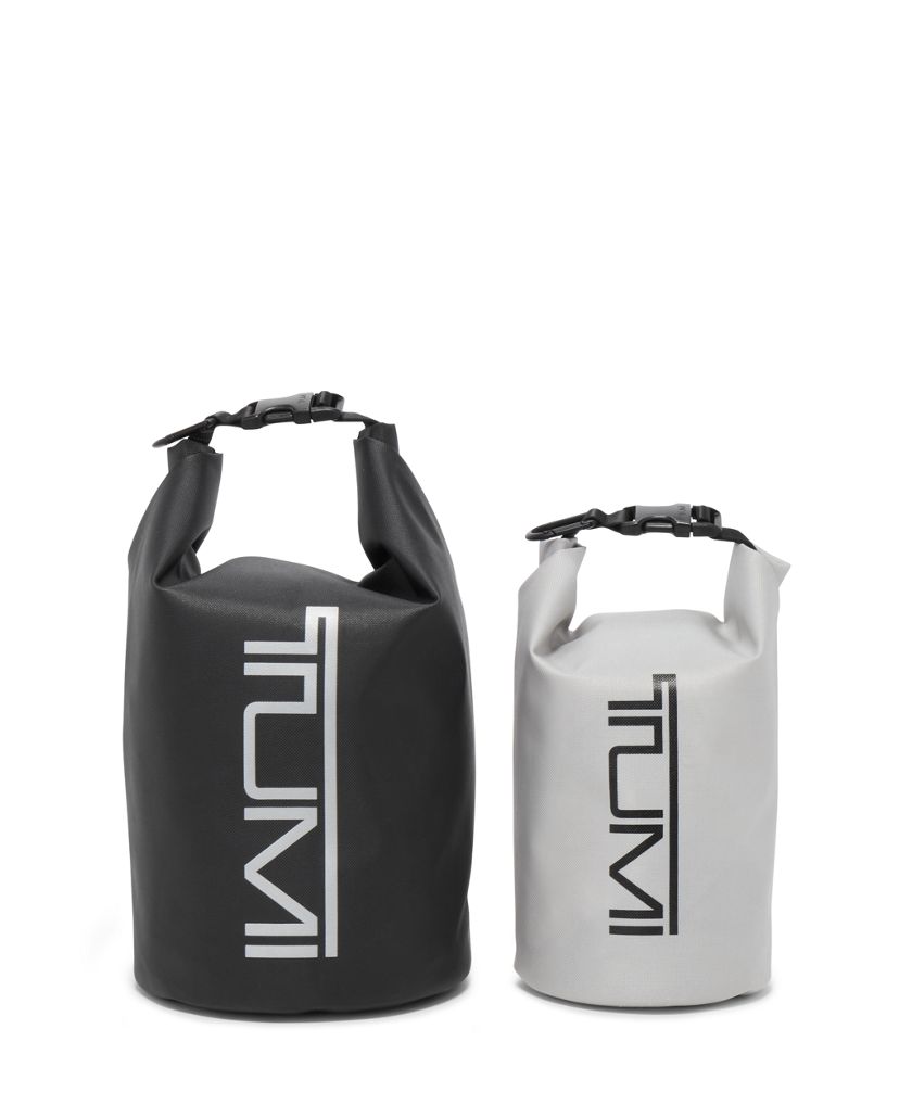 Two Pack Dry Bags Large Black/Small Grey