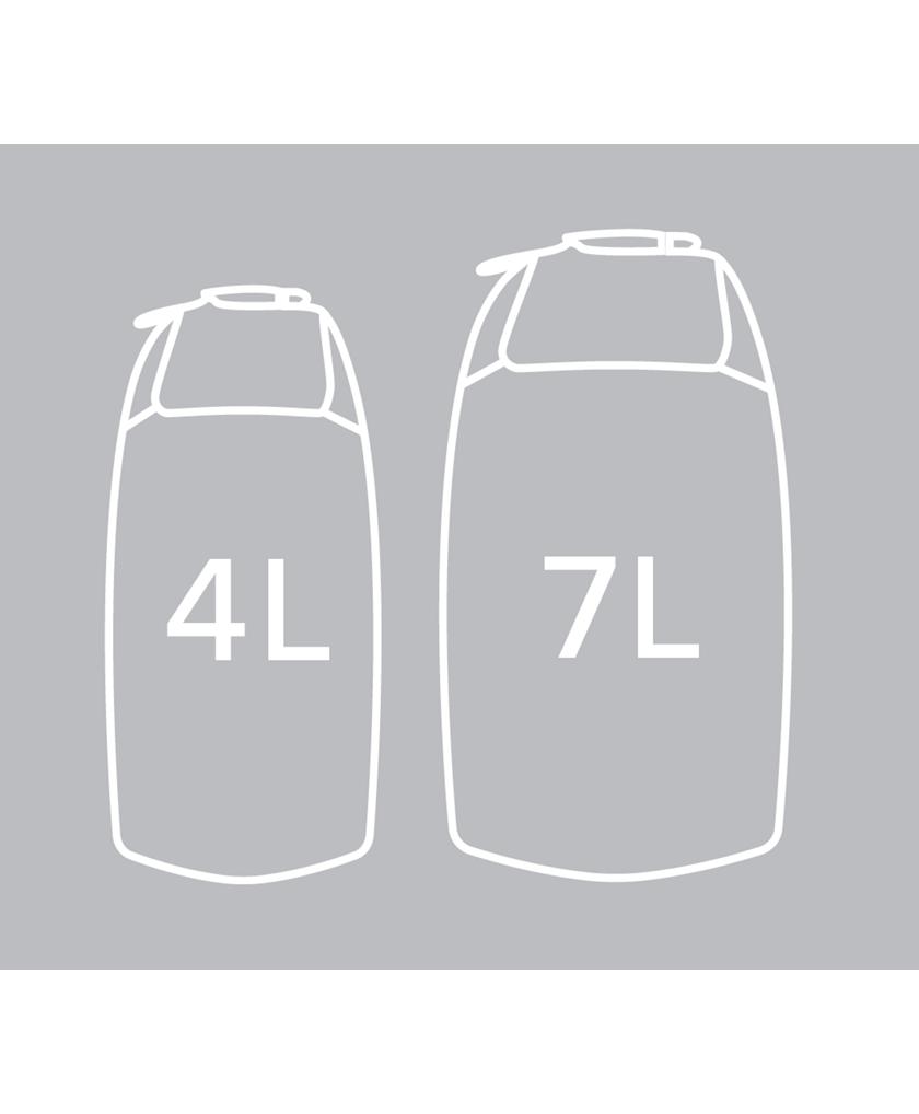 Two Pack Dry Bags Large Blue/Small Black