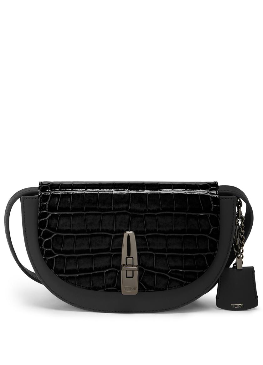 Utility Crossbody Crocodilien Brillant - Handbags