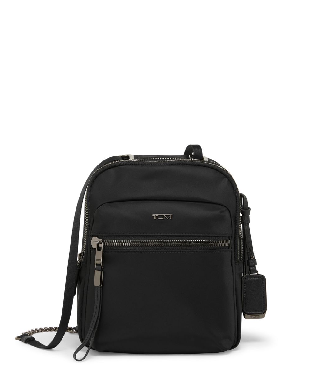 Tumi black crossbody bag sale