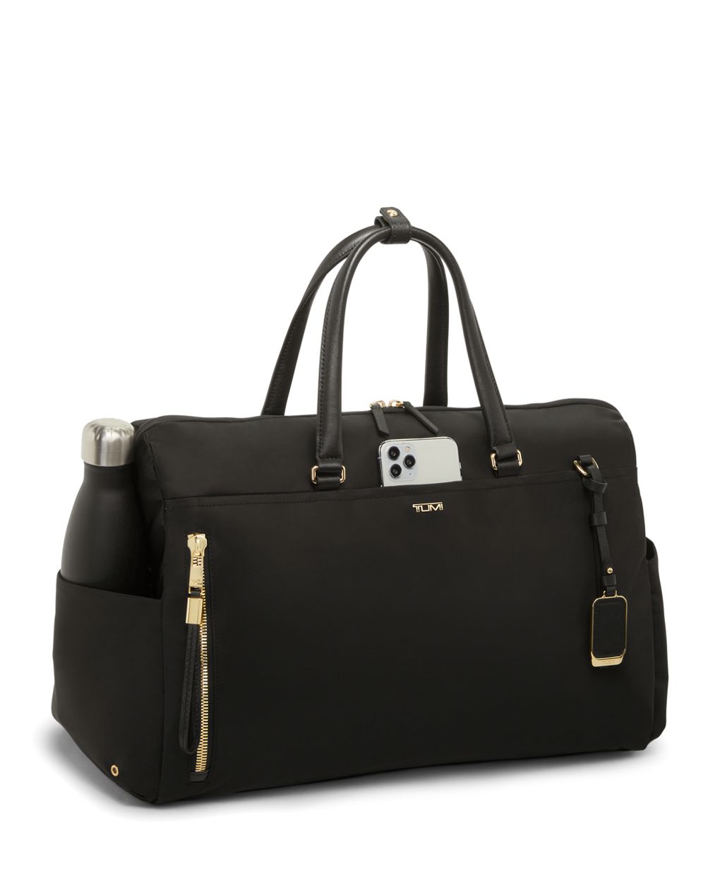 Tumi black corporate store collection weekender duffel