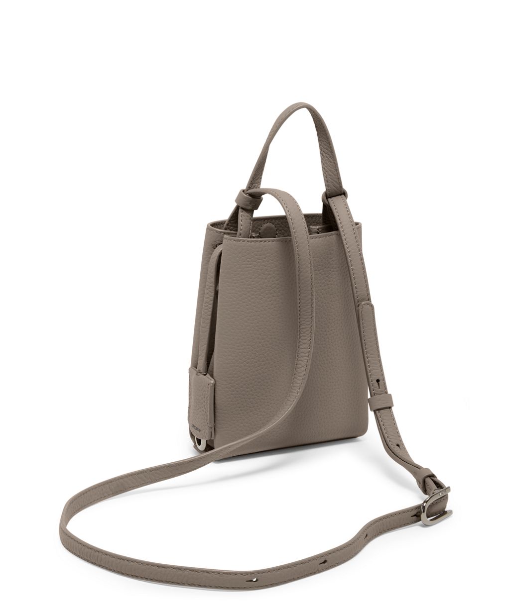 TUMI buttery soft leather/suede top zip unisex outlet adjustable crossbody