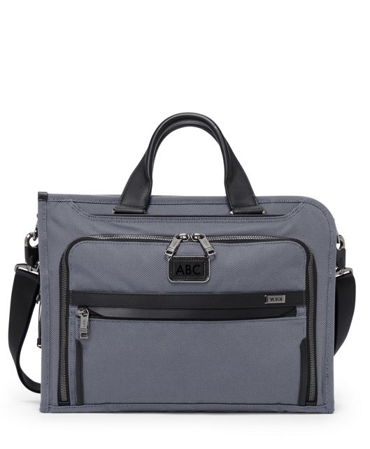 Meteor  Grey Slim Deluxe Portfolio