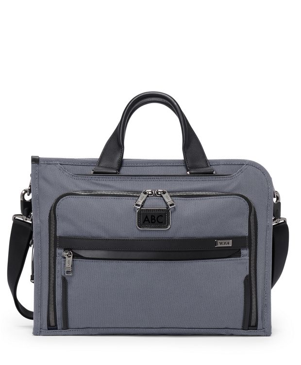 Meteor  Grey Slim Deluxe Portfolio