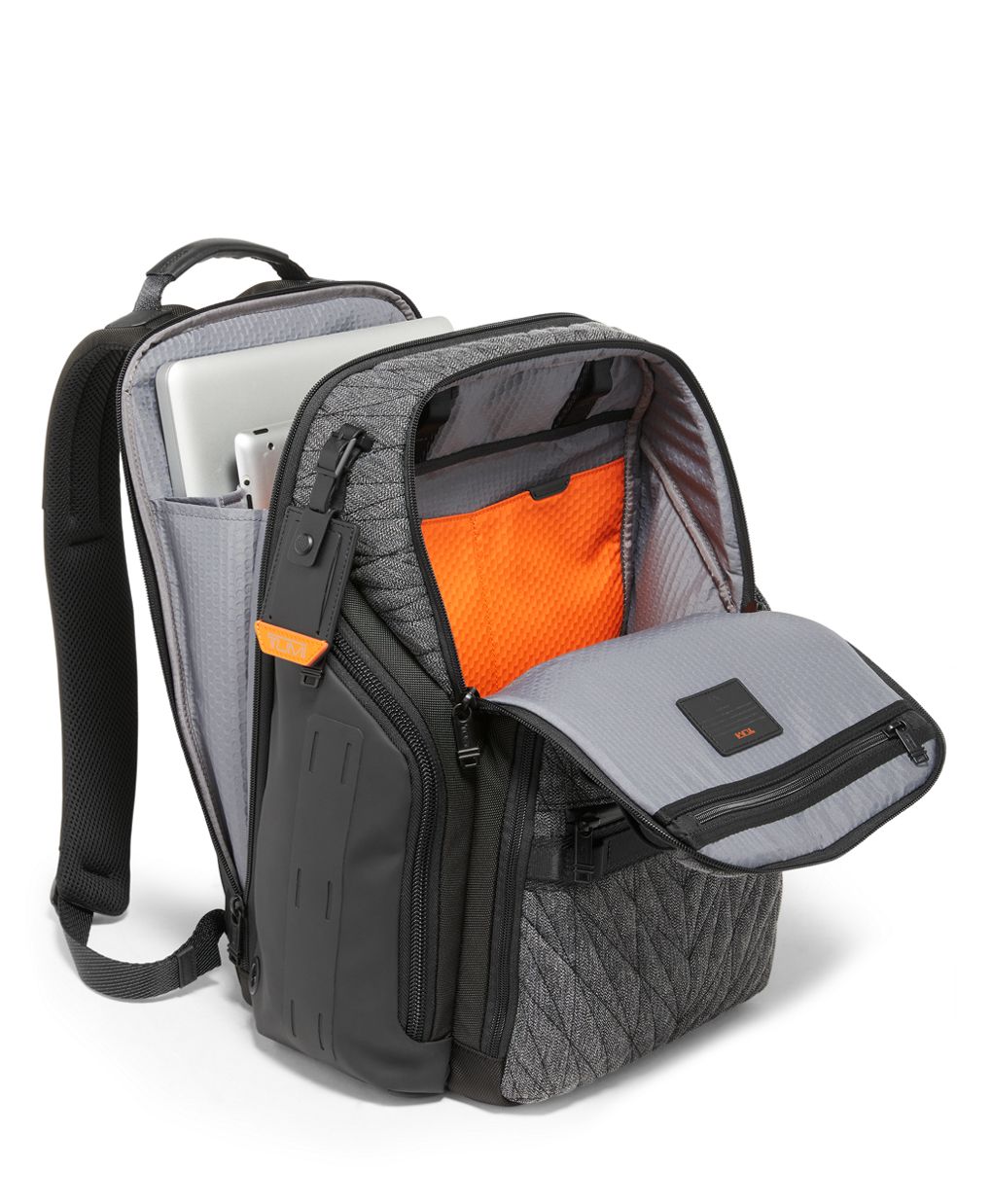 Tumi orange outlet backpack