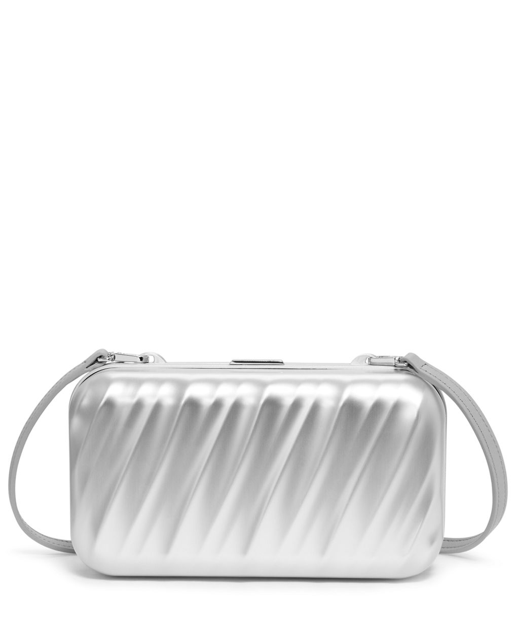 ALAÏA Silver 'Le Cœur' Minaudiere Bag