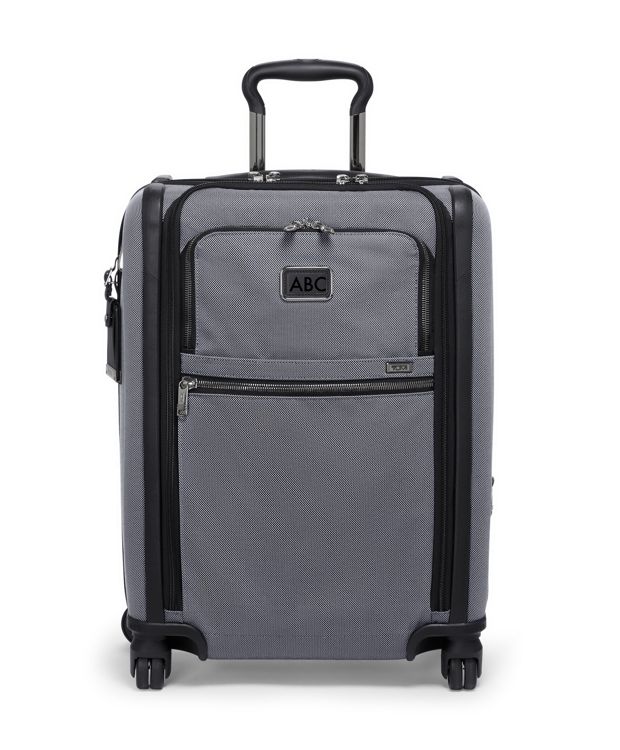 Meteor  Grey Continental Dual Access 4 Wheeled Carry-On