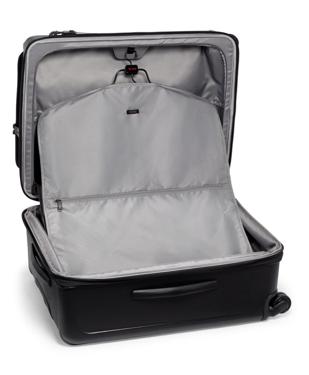 TUMI Hard Case Zip Box LIGHT GRAY for Toiletries / Small items / Travel