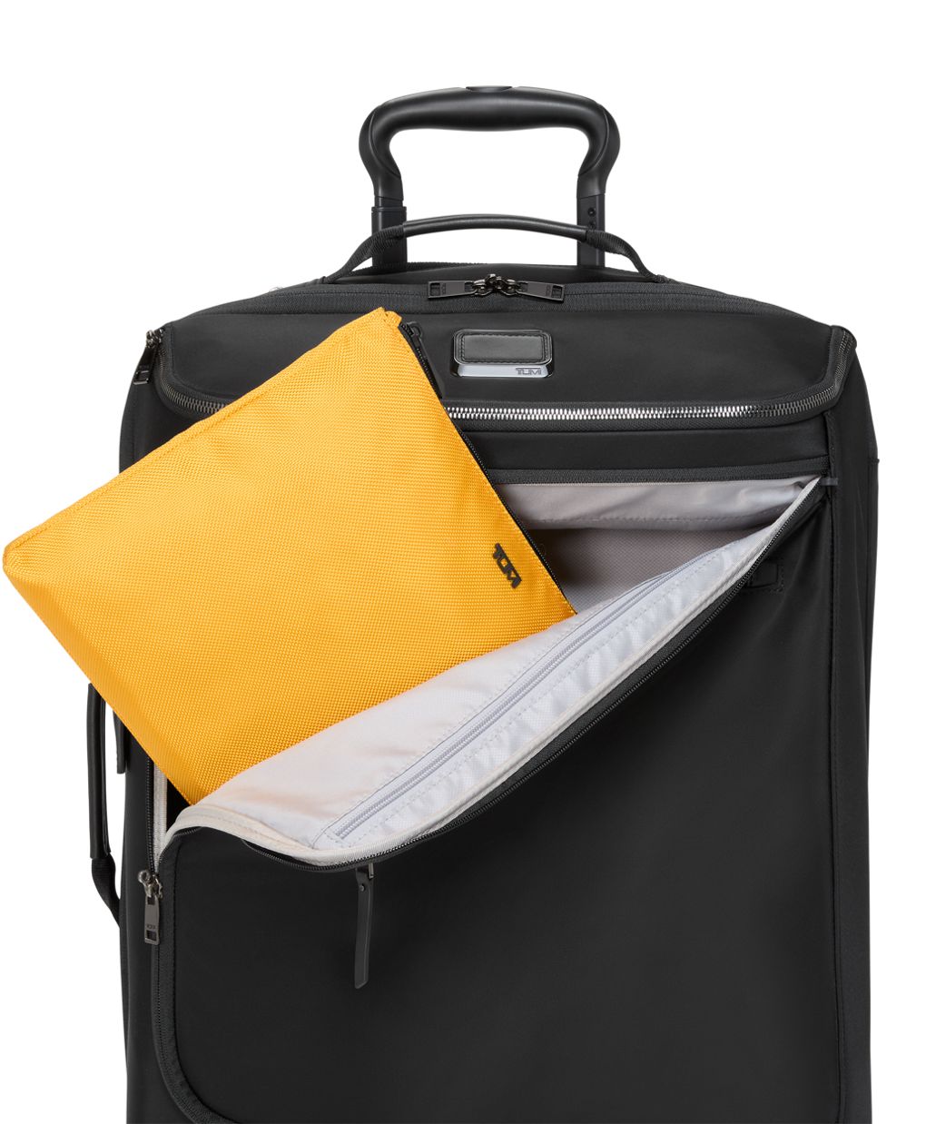 Tumi 2024 yellow luggage