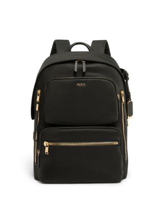 Tumi black hotsell women's backpack