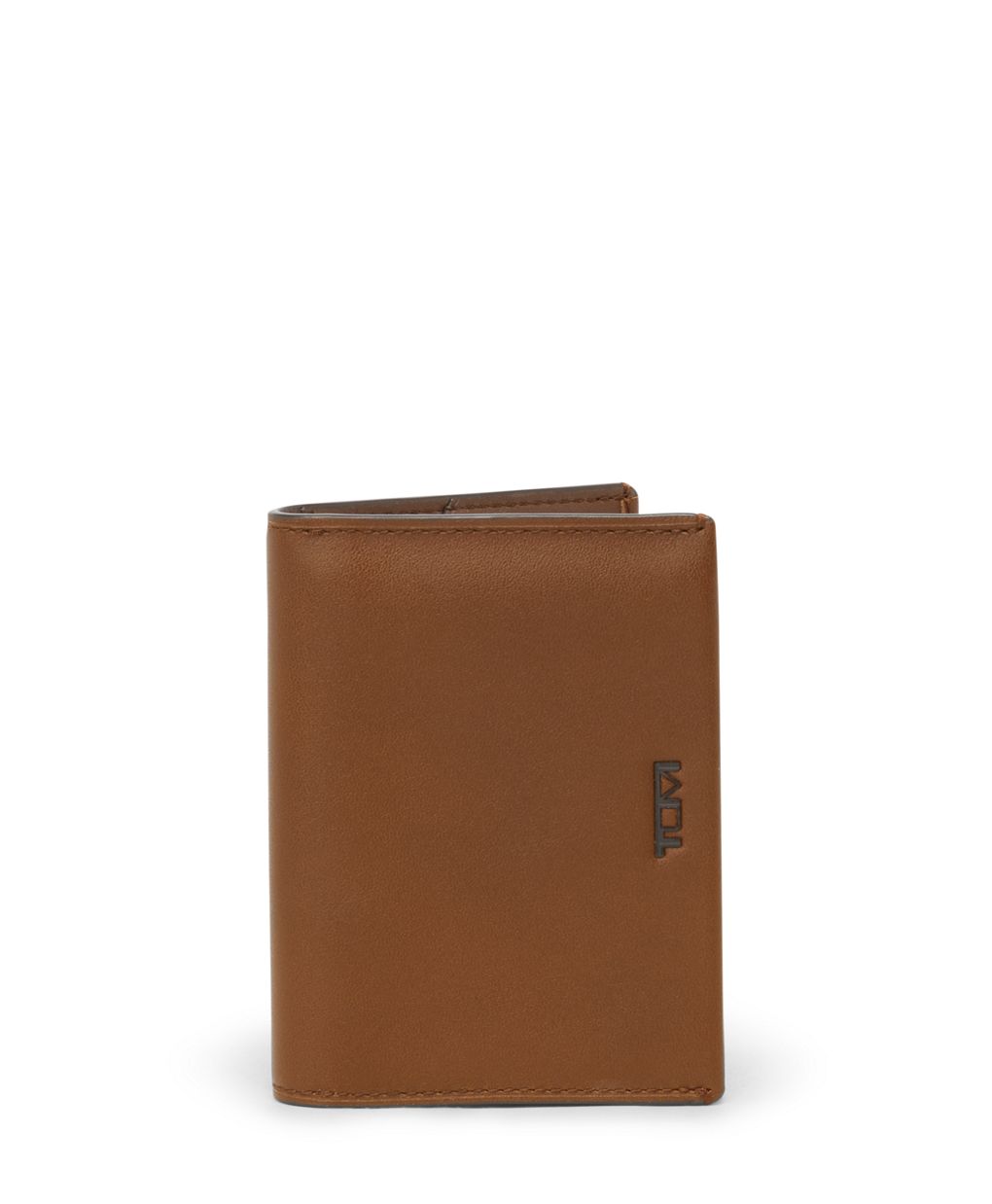 Tumi shop wallet brown