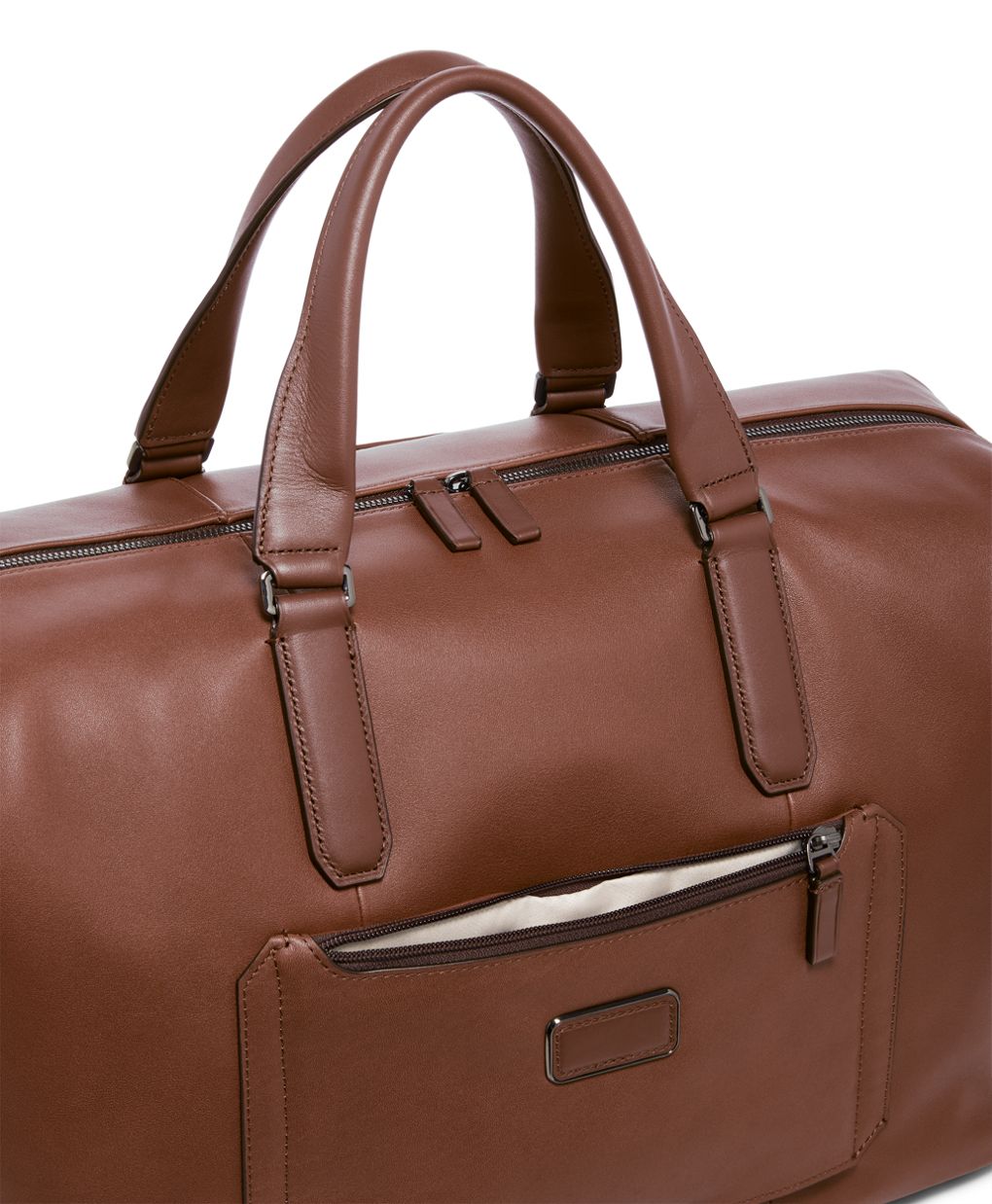 Tumi leather clearance duffel