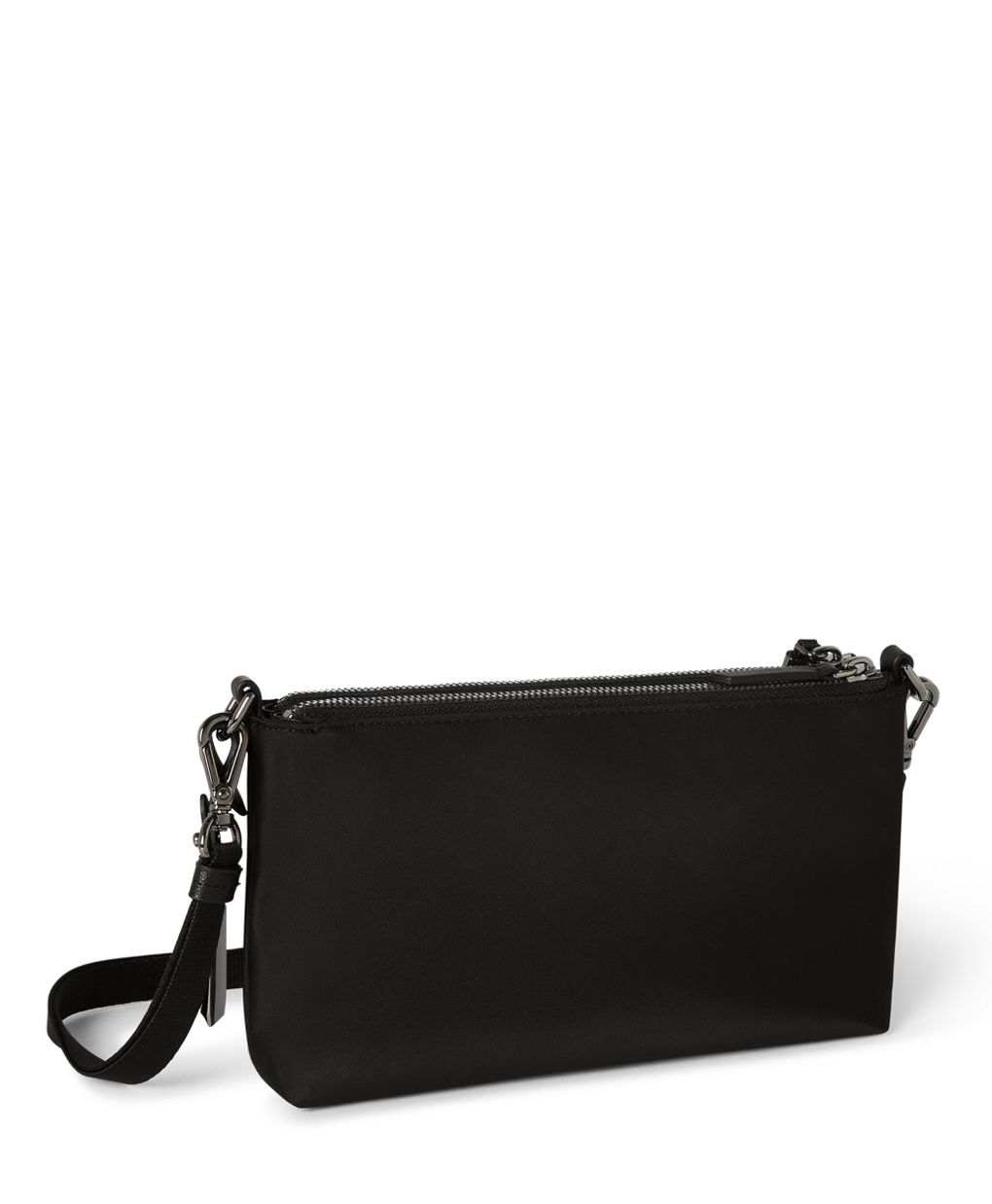 Tumi VOYAGEUR BLACK NYLON CROSSBODY BAG sale