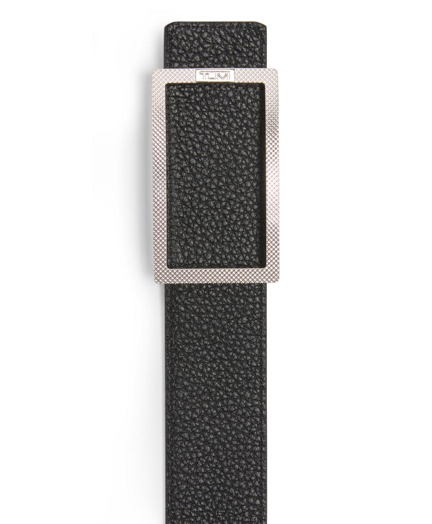 Pin Buckle Reversible Leather Belt 35mm